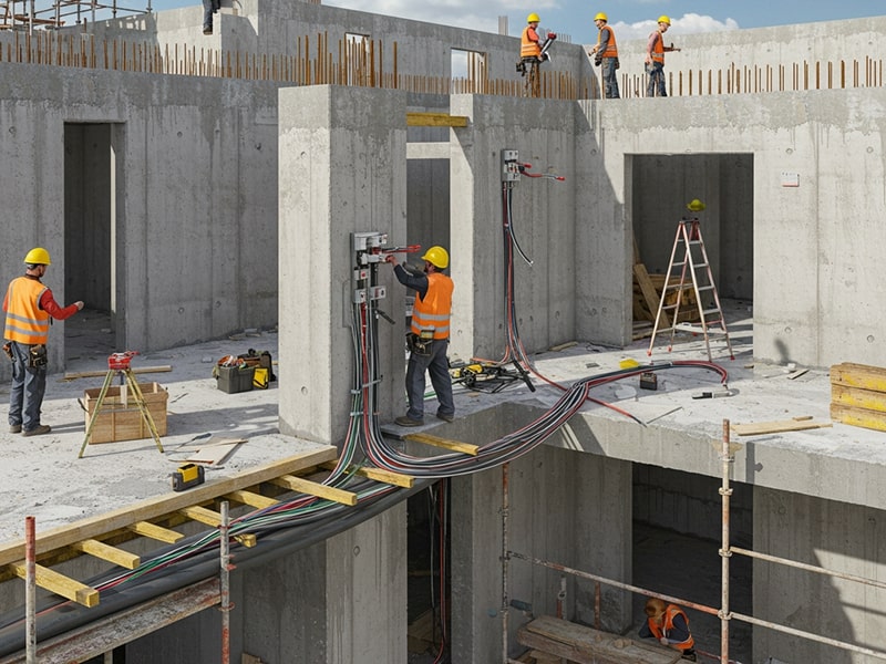 Konut Projesi 1 - Elektrik Tesisatı