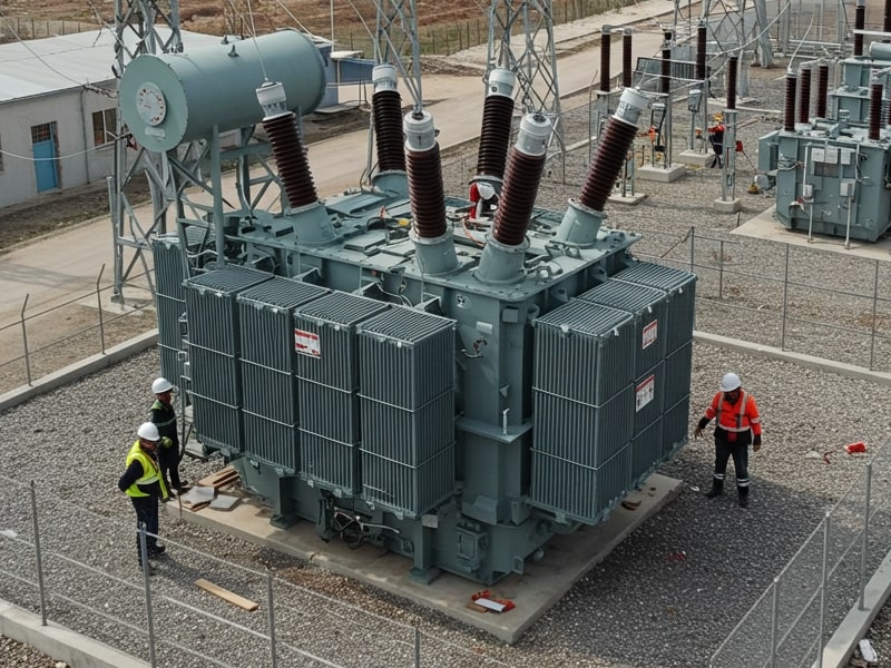 Endüstriyel Proje 3 - Trafo Kurulumu